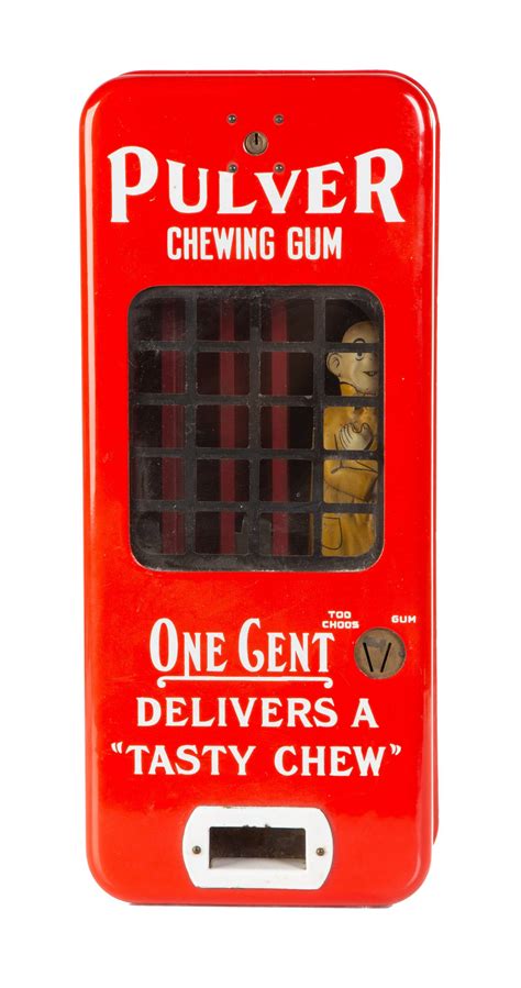 Pulver Company Chewing Gum Dispenser Auction