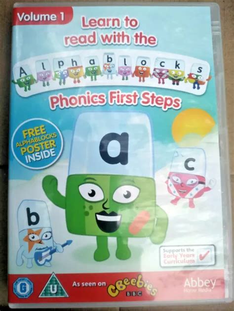 LEARN TO READ With The Alphablocks Volume 1 Phonics First Steps ...