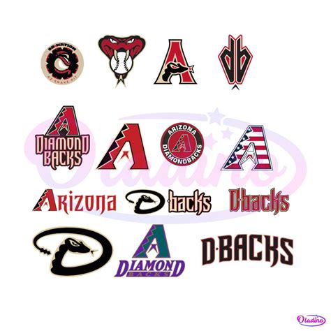 Arizona Diamondbacks Logo Bundle File Svg Digital File