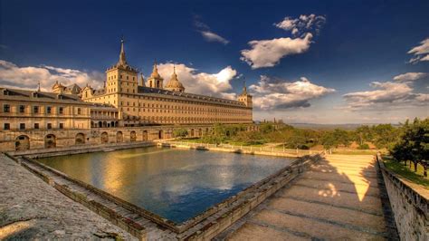 HD Architecture Buildings Spain Madrid Monastery San Lorenzo El ...