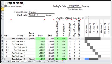 Excel Spreadsheets Help: Gantt Chart Template Pro Giveaway Contest