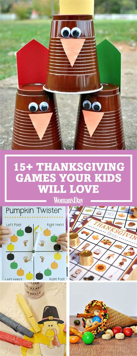 Save these great Thanksgiving games your kids will love for later! Don ...