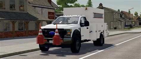 2022 Ford F600 Service Truck V1.0.0.0 - FS25 / FS22 Mod