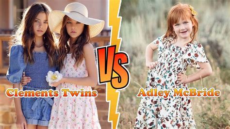 Adley McBride VS Clements Twins (Ava And Leah Clements) Stunning ...