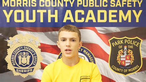 2018 Morris County Public Safety Youth Academy - YouTube