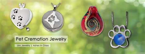 Pet Cremation Jewelry | Pet Memorial Jewelry | Pet Ashes Jewelry