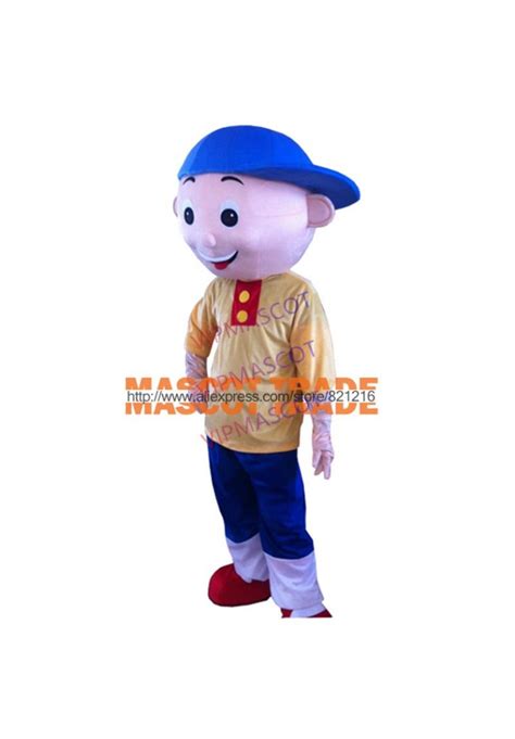 Caillou mascot costume adult size Caillou mascot costume for Halloween ...