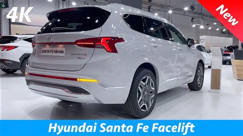 Hyundai Santa FE 2018-2022 Trunk Luggage Compartment, Dimensions ...