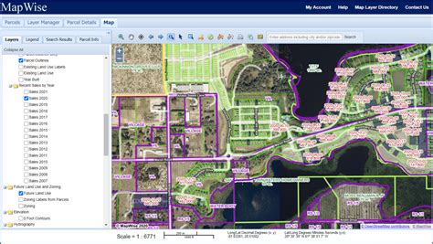 Gis map viewer - traceopec