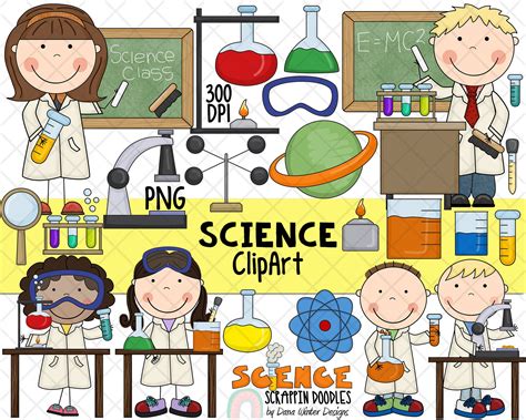 Science Cartoon Clipart