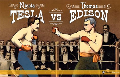 Edison Vs. Tesla: The War Of Currents | Penny Electric