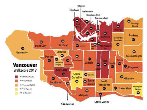 The Most Walkable Vancouver Neighbourhoods - Roomvu Blog