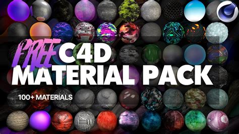 Free c4d materials - susingl