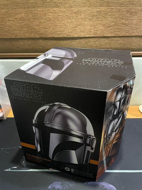 Mandalorian Helmet Black series, Hobbies & Toys, Toys & Games on Carousell