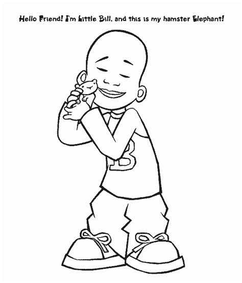 5 Best Little Bill Coloring Pages for Kids - Updated 2018