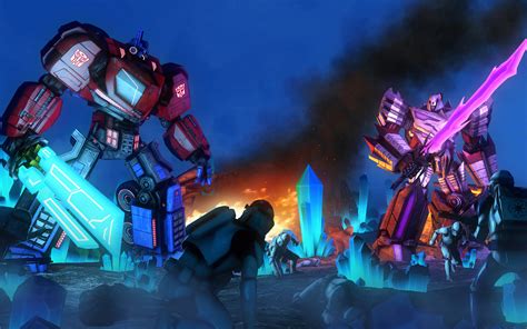 Optimus Prime Vs Megatron Wallpapers - Wallpaper Cave