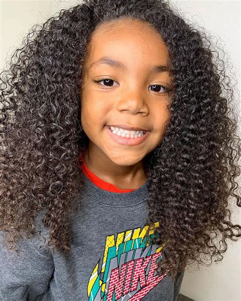 Black Curly Hairstyles For Kids