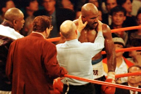 On This Day, June 28: Mike Tyson bites Evander Holyfield's ear - UPI.com