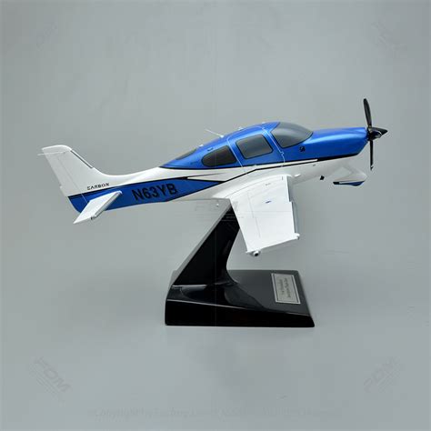 Cirrus SR22T Custom Model Airplane | Factory Direct Models