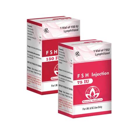 F S H Injection 75 IU/ 150 IU, Packaging Size: 1 Vial at best price in ...