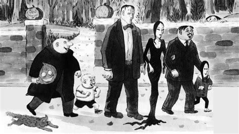 The Addams Family Cartoons by Charles Addams | Doovi