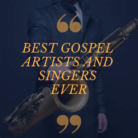 25 best Gospel artists and singers ever that impact the world - Briefly ...