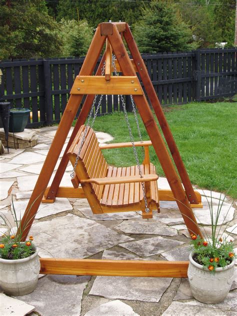 diy wood freestanding outdoor swing plans - Google Search | Porch swing ...