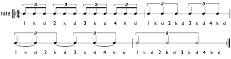 How to Play Quarter Note and Half Note Triplets