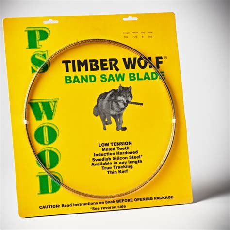 Timber Wolf Bandsaw Blade 105” 1/4” 6TPI PC Series | The Woodsmith Store