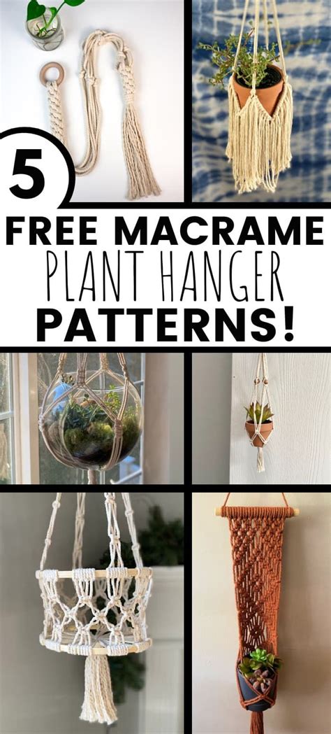 29 Free Step-By-Step Macrame Plant Hanger Patterns (with Tutorials ...