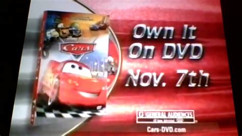 Cars (VHS/DVD) 2006 TV Spots - YouTube