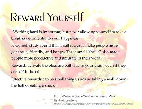 Reward Yourself After Hard Work Quotes - Draw-meta