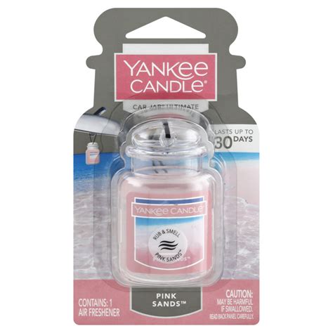 Save on Yankee Candle Car Jar Ultimate Air Freshener Pink Sands Order ...