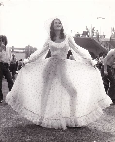 Original photograph of Linda Lovelace at Lord's cricket ground, June 20 ...