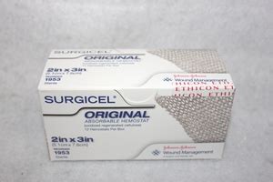 N: DRESSING SURGICEL 2X3IN ABSORBABLE HEMOSTAT STERILE - 240259