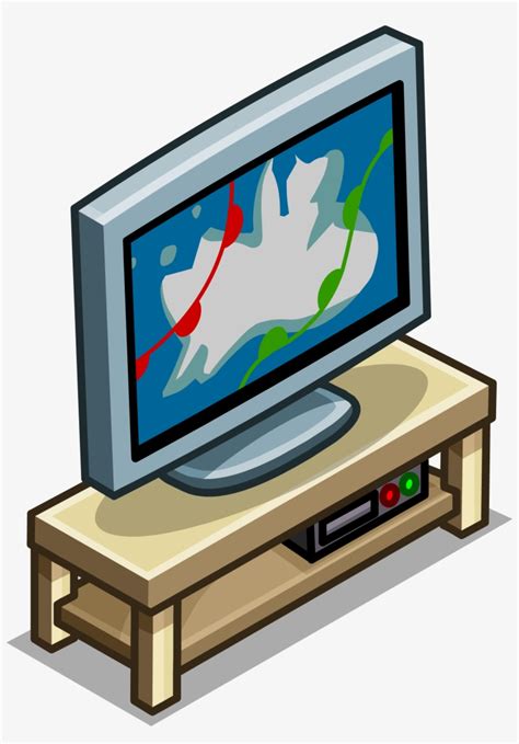 Gray Tv Stand Sprite 043 - Tv Stand Clipart - Free Transparent PNG ...