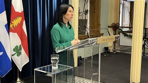 Montreal Mayor Valérie Plante suffers medical scare during news conference