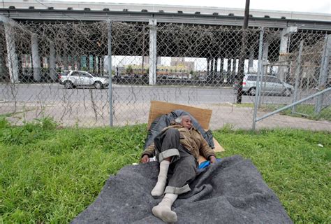 Parker says city has cut downtown homeless numbers in half