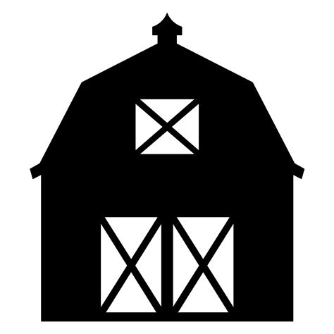 Unique Barn Silhouette File Free #barn #silhouette #stencil # ...