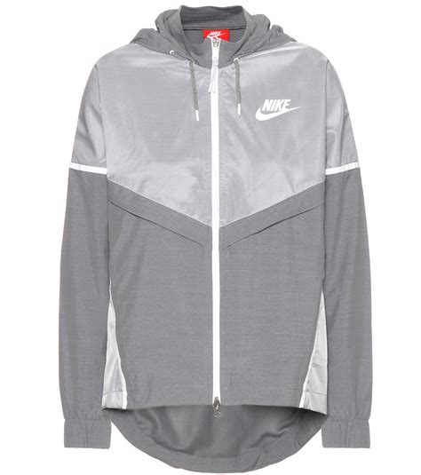 Nike Bonded Windrunner Reflective Jacket in Gray - Lyst