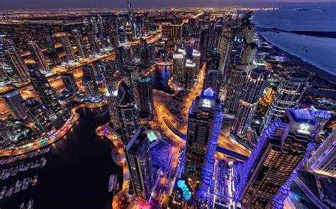 Dubai Skyline Wallpaper 4k