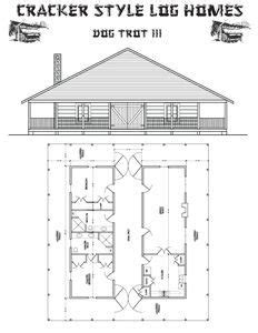 Unique Dog Trot Style House Plans - New Home Plans Design