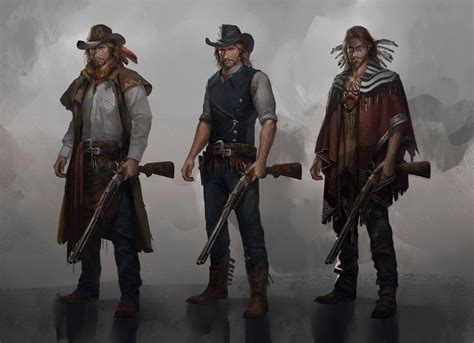 ImaginaryCowboys: Wild West Heroes & Villains! Character Concept ...