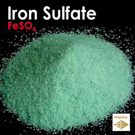 Iron(II) sulfate Heptahydrate - Ferrous sulfate - Green Stone