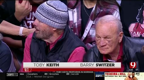 Toby Keith Spotted At Impromptu Norman Concert, Bedlam Basketball Game