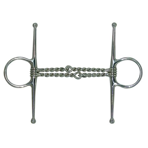 Coronet Double Twisted Wire Full Cheek Snaffle Bit | Farm House Tack