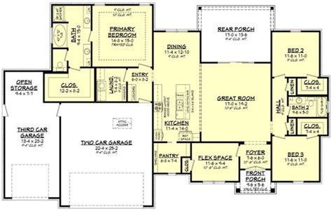 Bungalow Floor Plans 2000 Sq Ft Ranch | Viewfloor.co