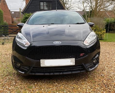 2014 Ford Fiesta ST2 Black & Black interior - Fabulous car! Long MOT ...