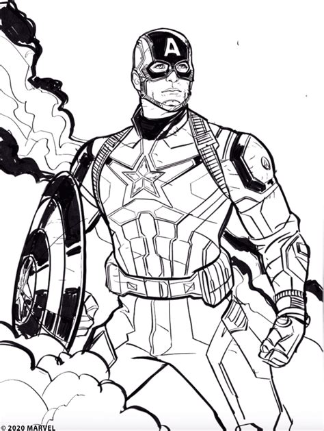 marvel Art Drawings Easy Captain America - Gregg Imgrund