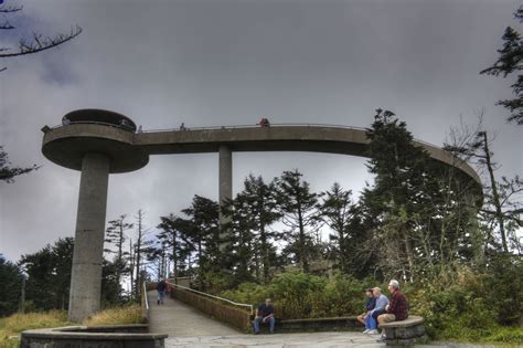 Clingmans Dome Observation Tower - Gatlinburg Lodging Guide